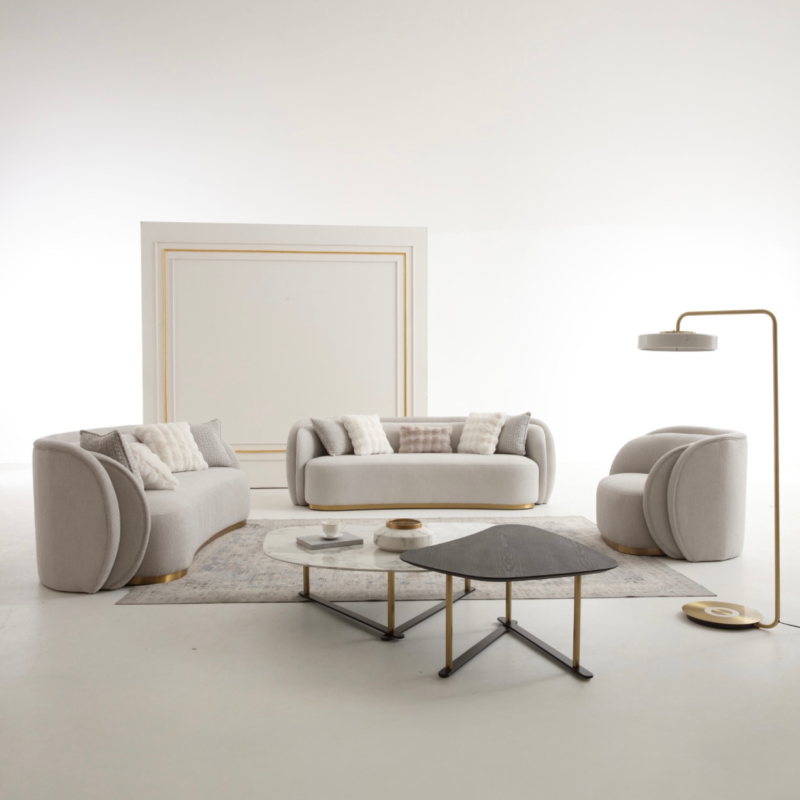 Glamora Sofa Set - طقم كنب جلامورا