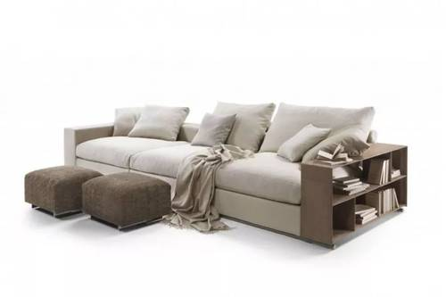 Asolo Modern Sectional Sofa with Storage - كنب أسولو العصري الزاوي مع تخزين