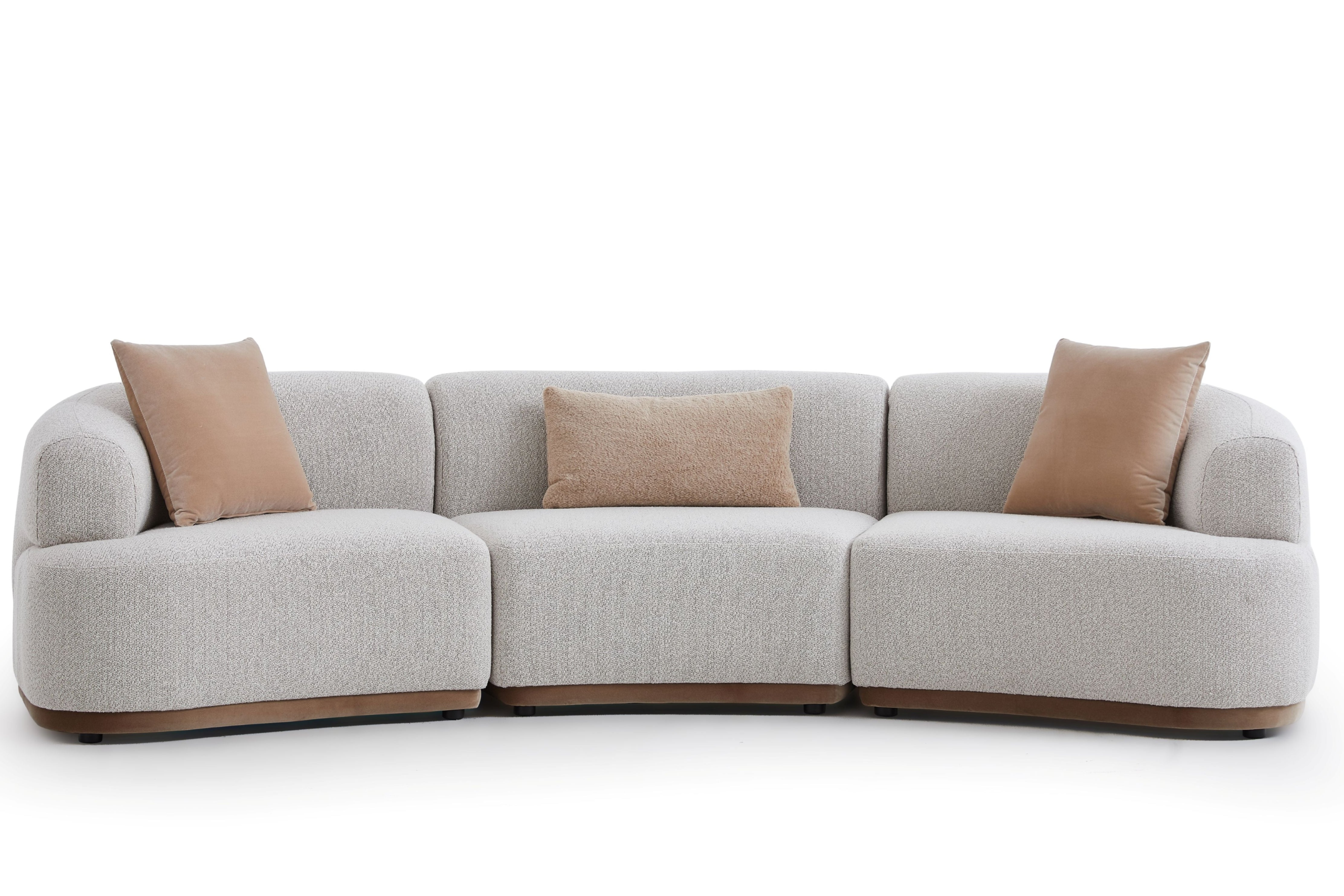كنبة عصرية ثلاث قطع Modern Three-Piece Sofa