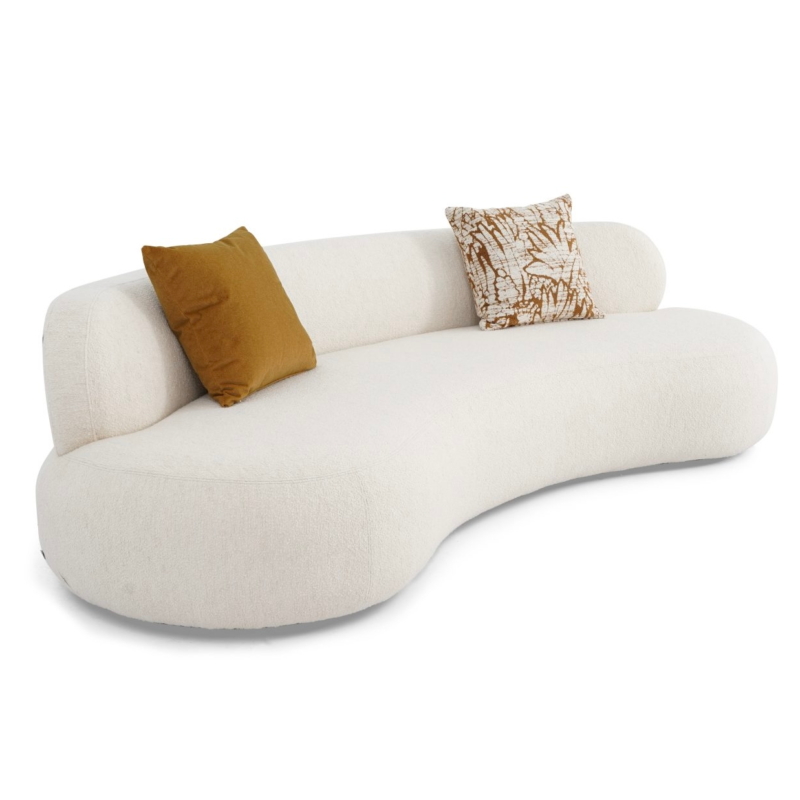 كنبة منحنية فاخرة Curved Luxury Sofa