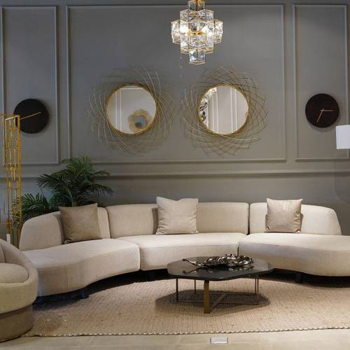 كنبة مودرن بتصميم ايطالي - Modern Italian Design Sofa