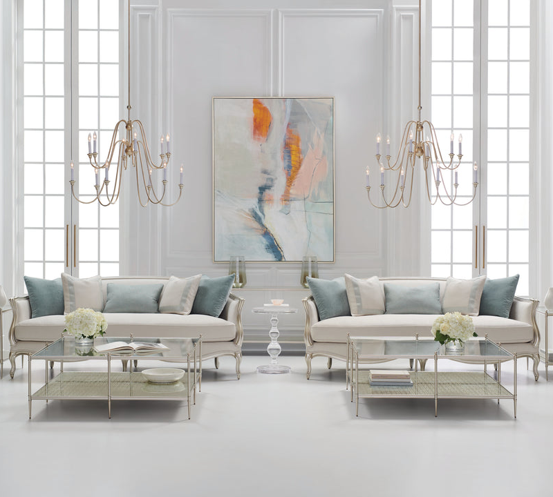 طقم كنب مكون من 7 قطع نيو كلاسيك - New Classic 4-Piece Sofa Set