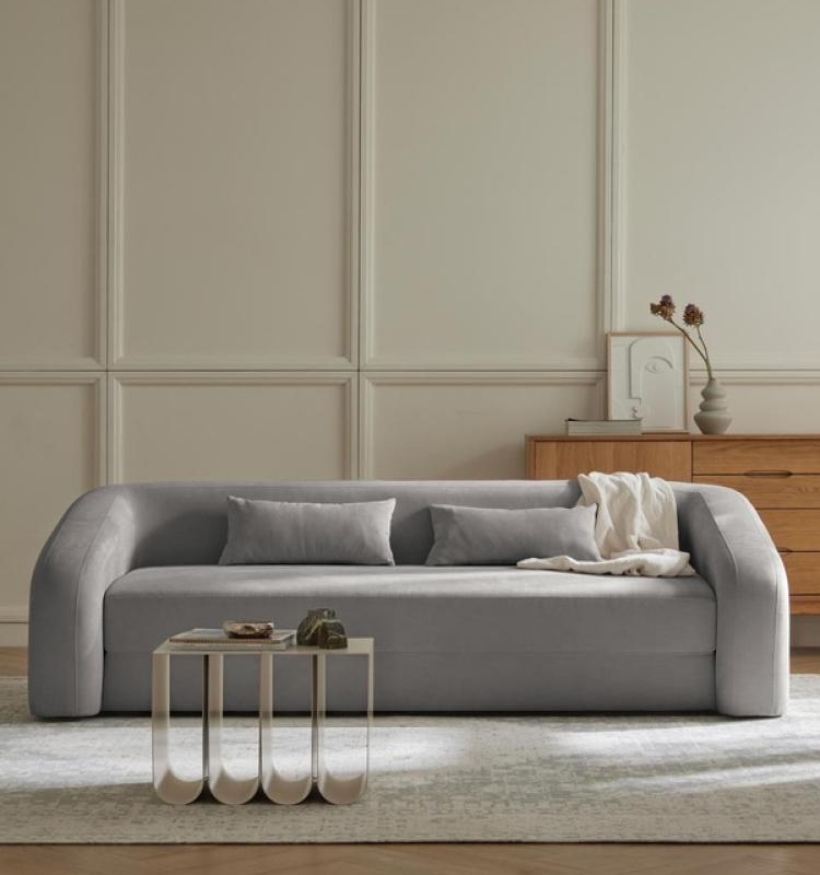 كنبة عصرية فاخرة بتصميم منحني Modern Curved Luxury Sofa